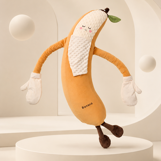 Interactive Patting Banana King Sleep Toy (110cm)