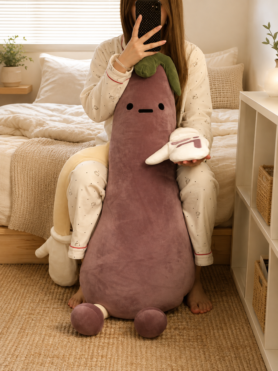 🍆 The Eggplant King™ | Patting Plush
